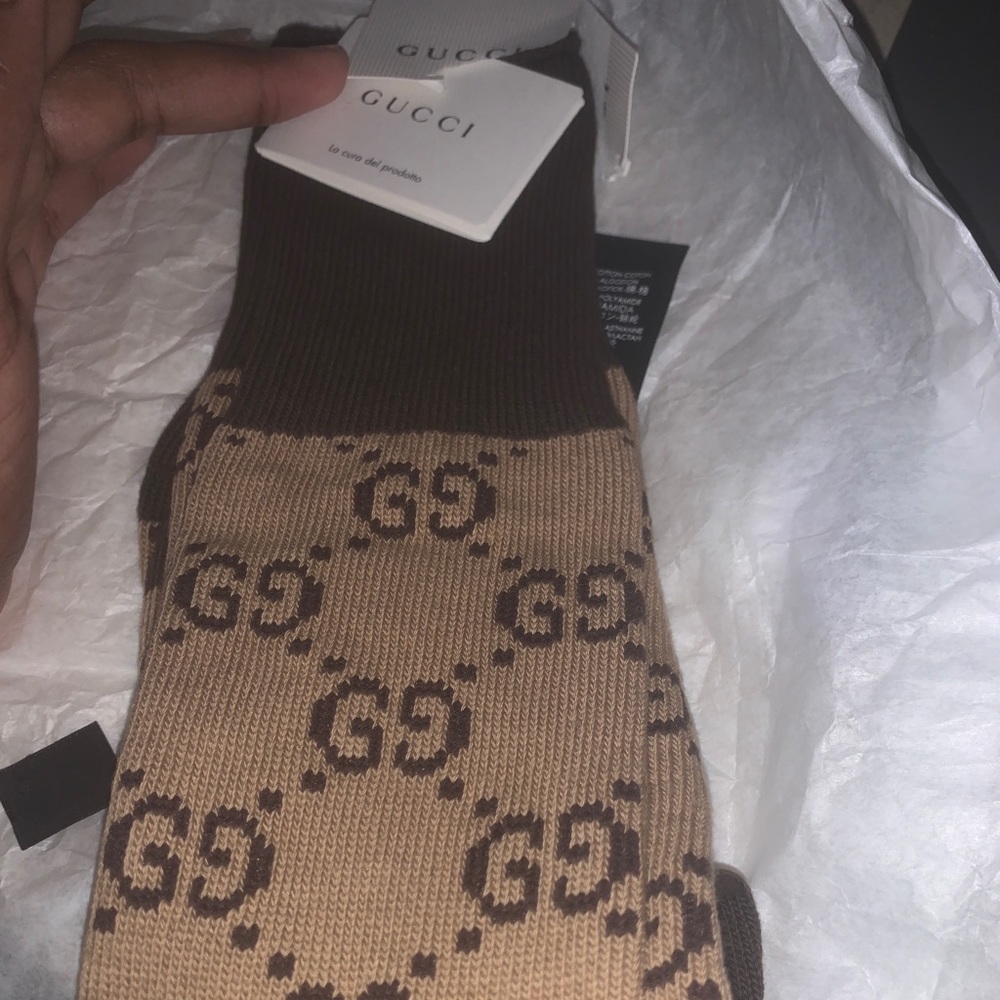 Gucci logo socks